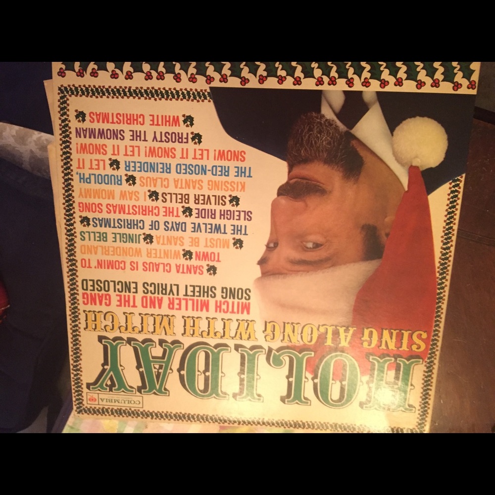 Holiday sing along with Mitch album